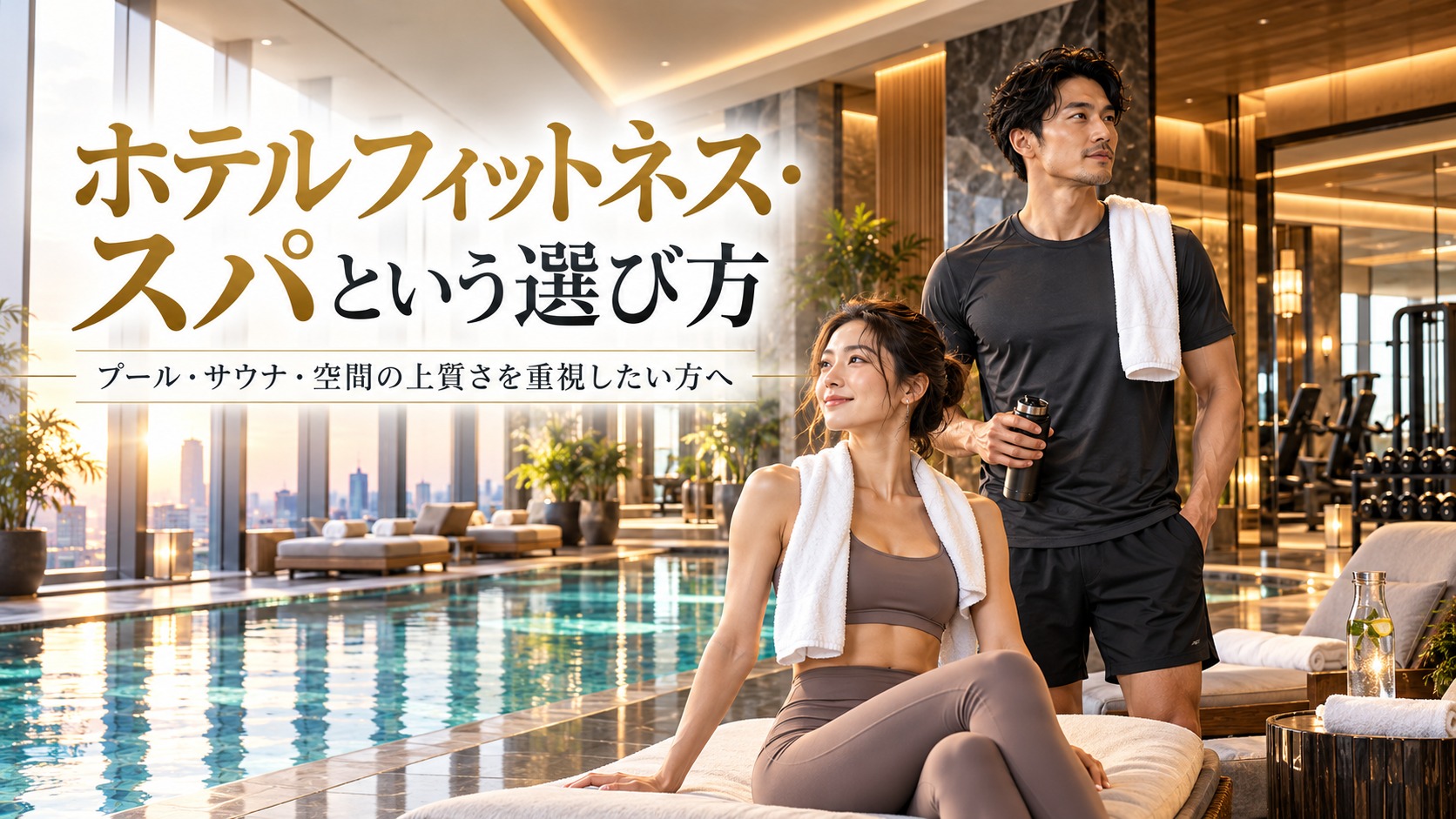東京の高級ホテルフィットネスとスパ