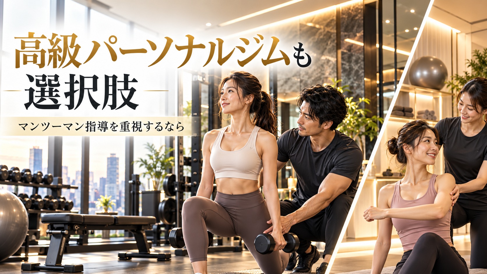 東京の高級パーソナルジムの選び方